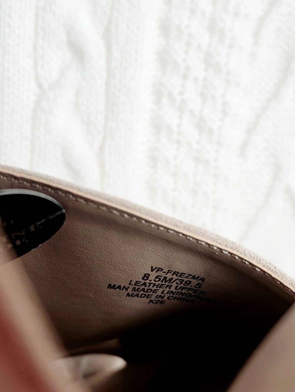 Vince Camuto Suede Leather Espadrille Wedges Heels Beige Frezma Peep Toe 8.5 NWT - Picture 12 of 13